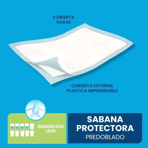 Sábana Protectora de Superficies - Predoblado - 320 piezas - Unitalla