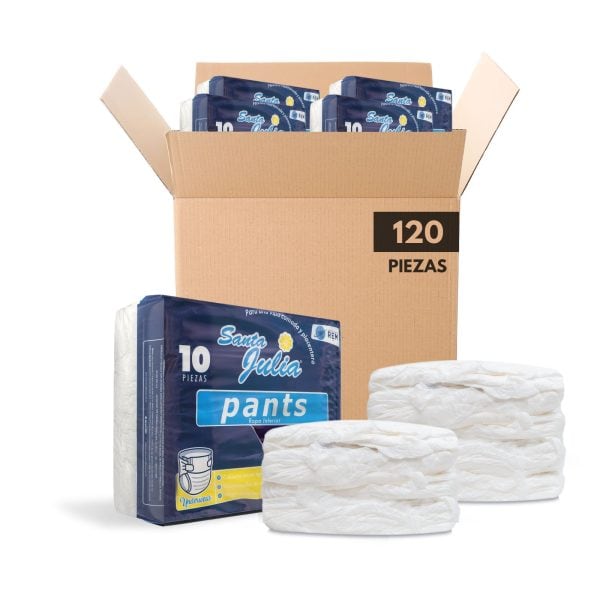 Pañales Desechables Tipo Calzón Para Adulto - 120 unidades - Disponible en todas las tallas - Unisex